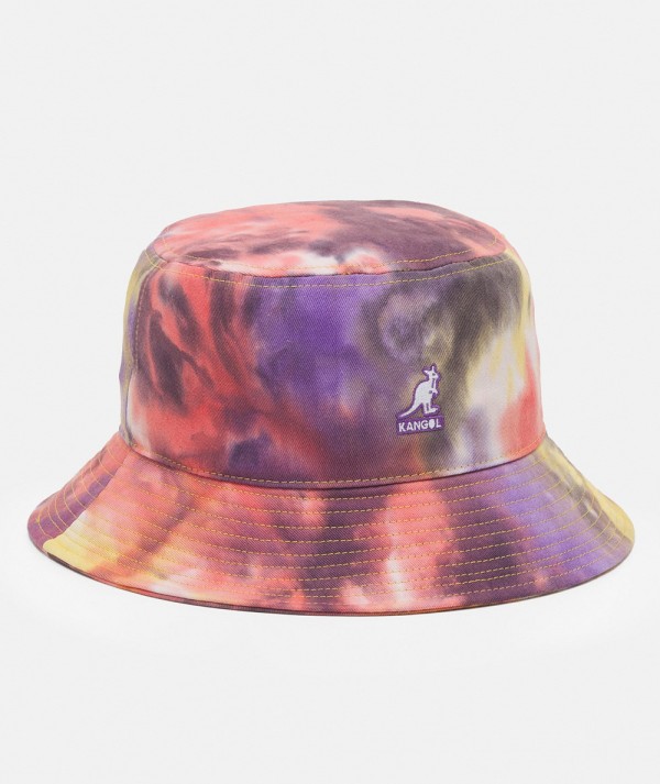 Kangol Cappello Tie Dye Bucket Unisex Multicolore