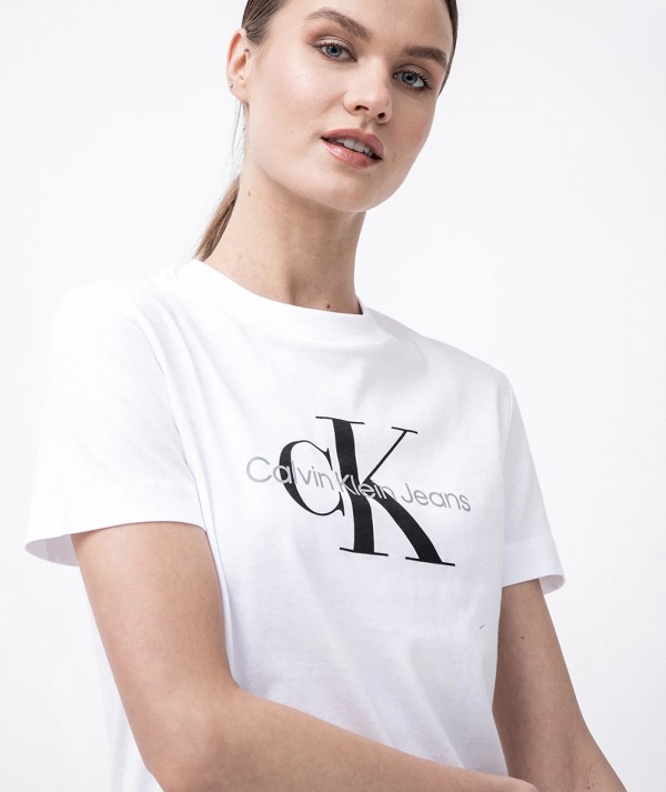 Guanti in maglia con logo Calvin Klein Donna Accessori Guanti 
