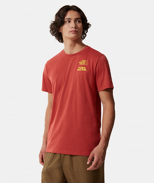 The North Face T-Shirt Foundation Uomo - Spice Red