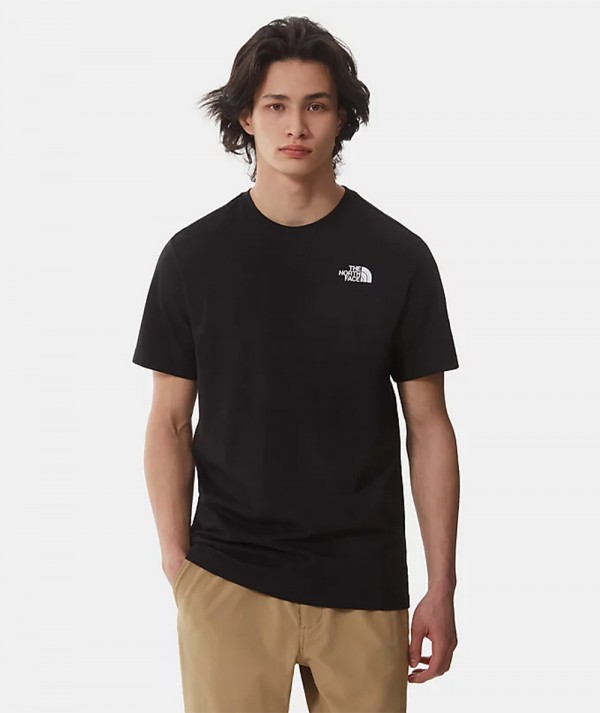 The North Face T-Shirt Redbox Uomo - Black Camo Print