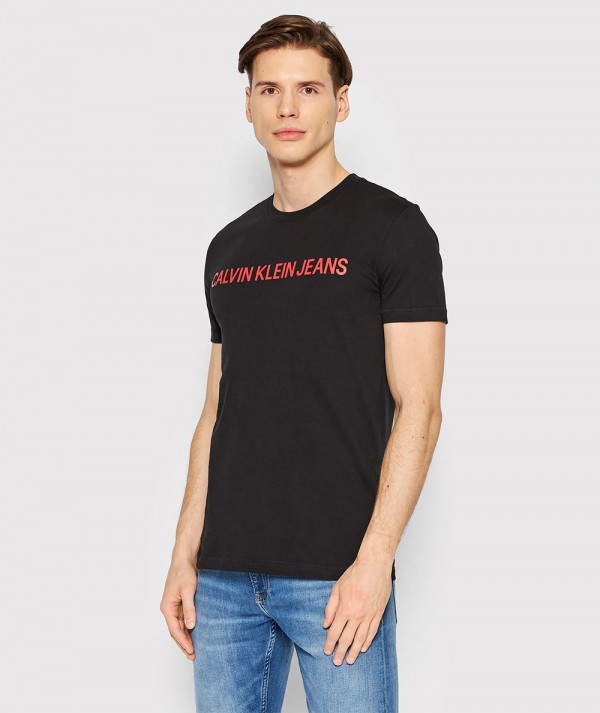 Calvin Klein Jeans T-Shirt Institutional Logo Slim Fit Uomo