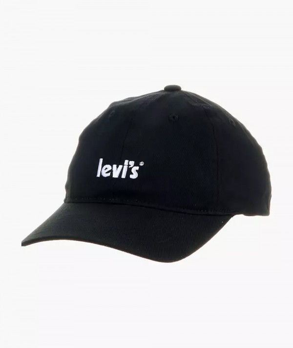 Levi's® Cappellino Poster Logo Flexfit Nero Unisex