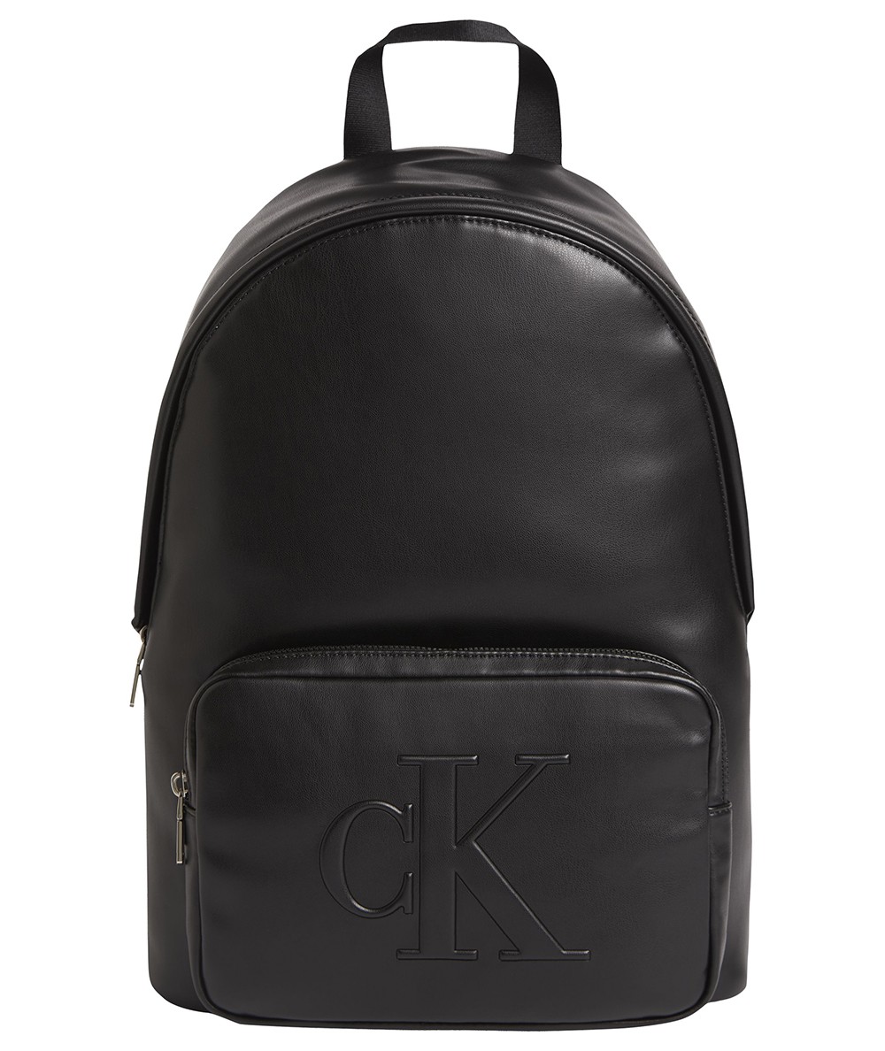 Uomo Borse da Zaini da CKJ Monogram Soft Campus Backpack Black di Calvin Klein da Uomo 