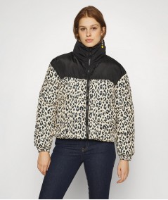 Only Giacca ONLBECCA SHORT PUFFER Black Leo Donna