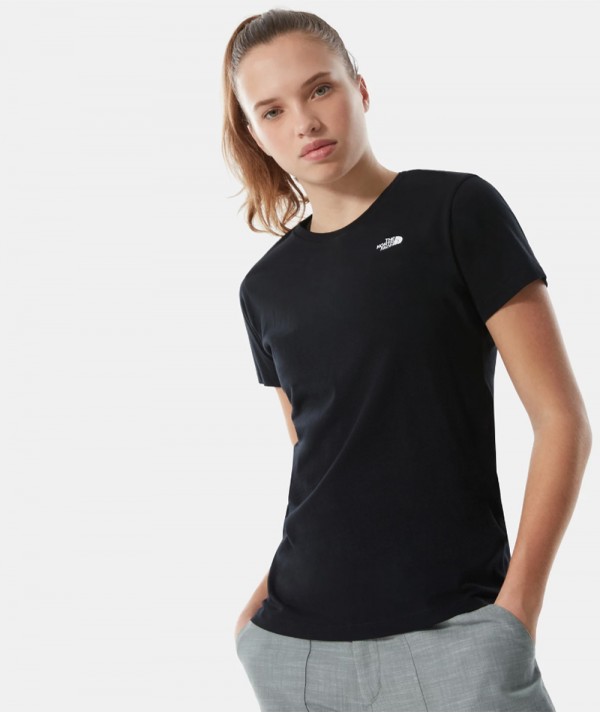 The North Face T-Shirt Simple dome Nera Donna