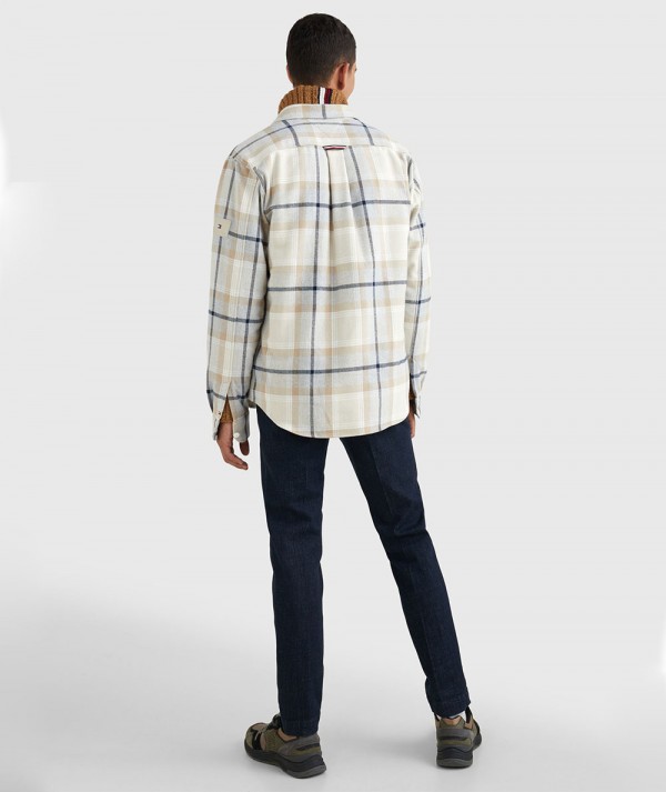 Tommy Hilfiger Camicia Brusched Check overshirt Uomo