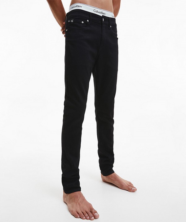 Calvin Klein Jeans Skinny Fit Jeans Dark Denim Uomo