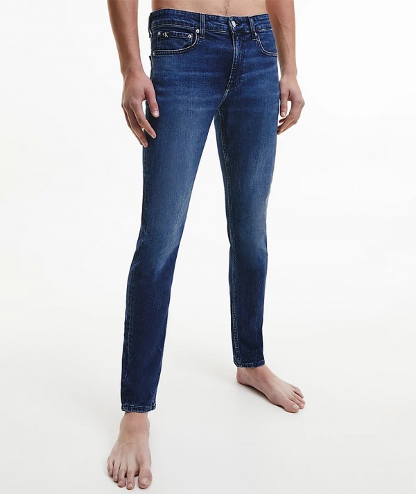 Calvin Klein Jeans Slim Tapered Jeans Dark Blue Uomo