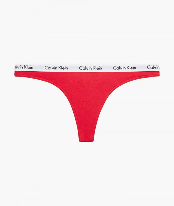 Calvin Klein Jeans  Slip Perizoma Carousel Exact-Rosso Donna