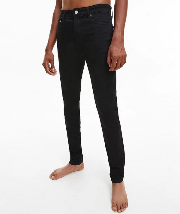 Calvin Klein Jeans Super Skinny Jeans Nero Uomo