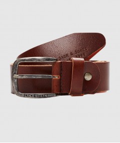 Jack&Jones Cintura Jackpaul Leather Belt Uomo Marrone