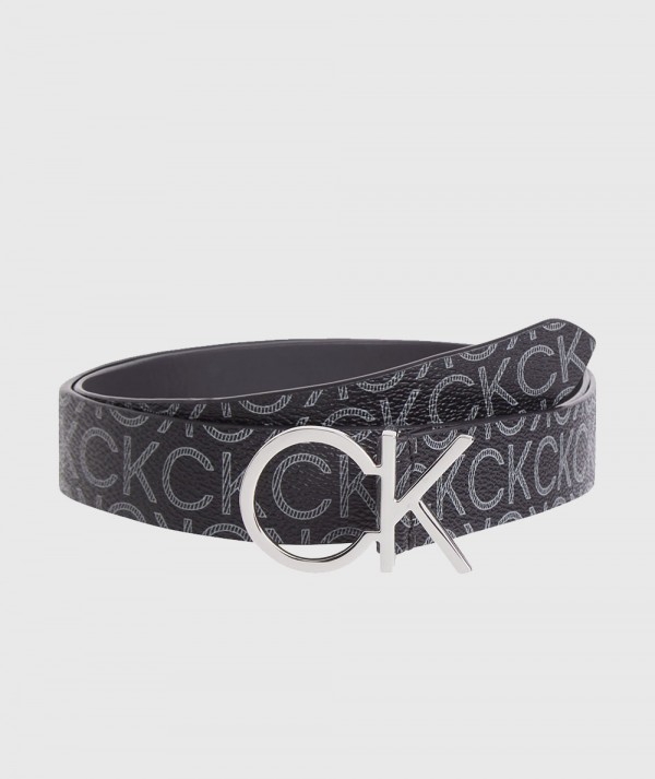 Calvin Klein Cintura Nera con logo all-over Donna