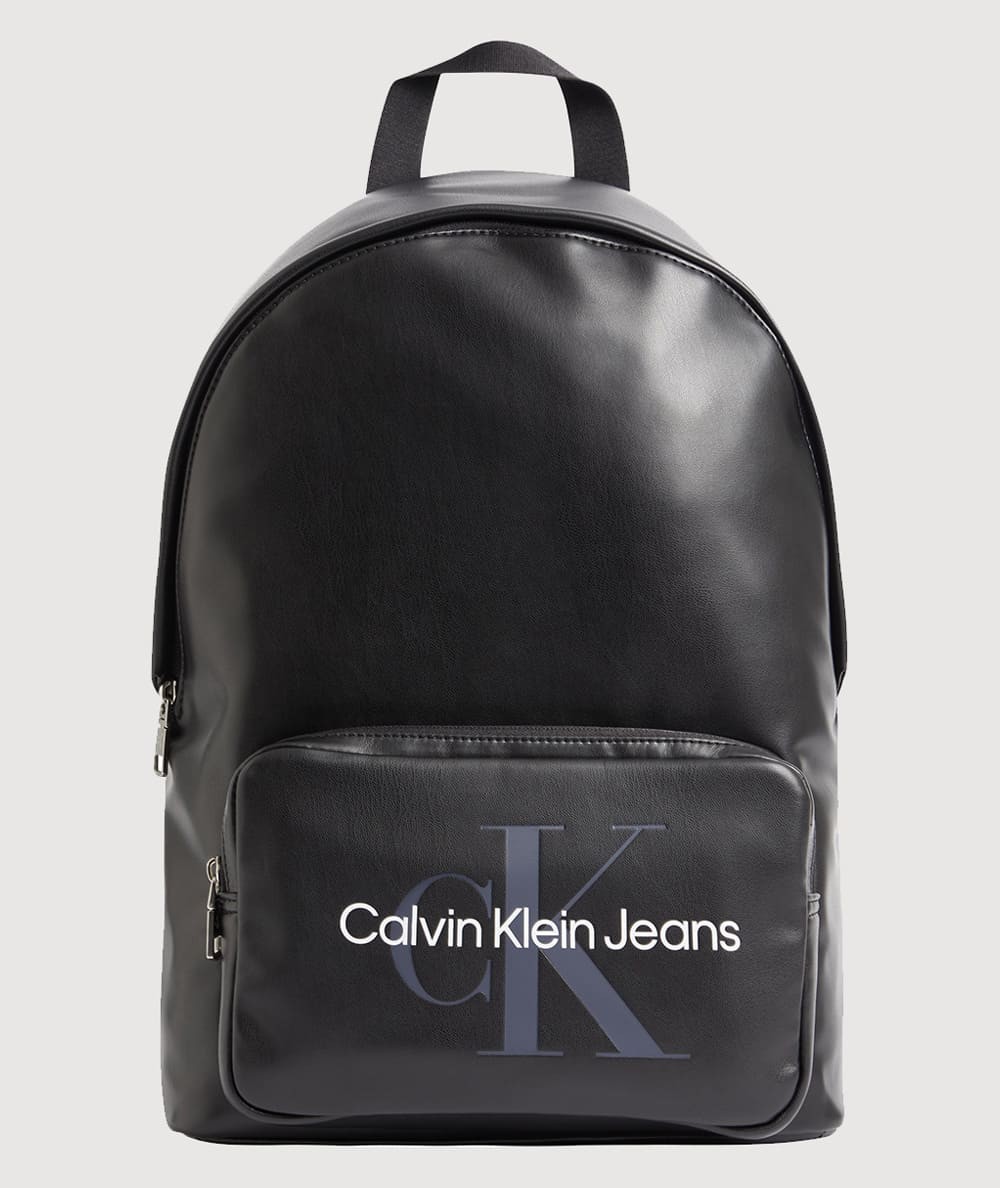Calvin Klein Jeans Zaino Monogram Sof Campus Nero Uomo