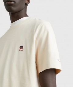 Tommy Hilfiger T-Shirt Th Monogram dettaglio ricamato Uomo