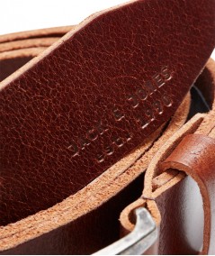 Jack&Jones Cintura Jackpaul Leather Belt Uomo Marrone
