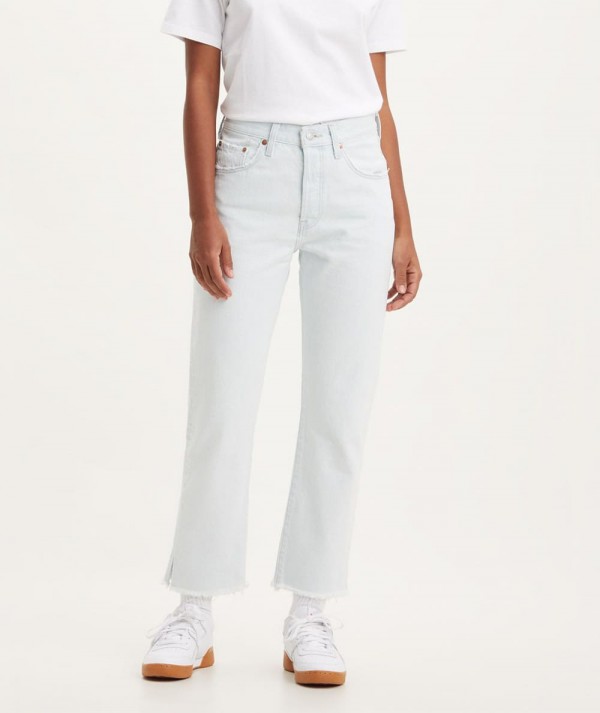 Levi's ® 501 Crop Light Jeans Bianco Donna