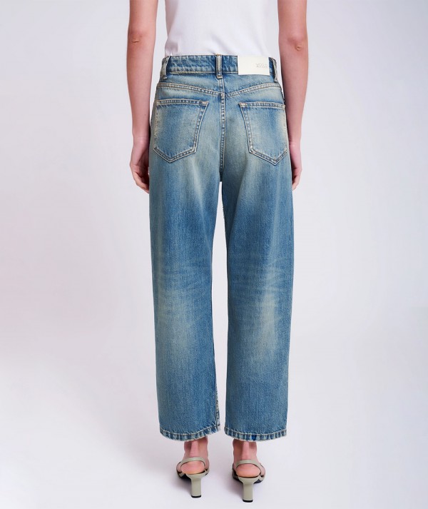 Vicolo Jeans Straight Cropped Donna