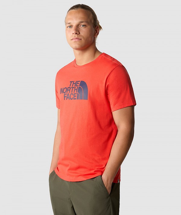 The North Face T-Shirt Easy Fiery Red Uomo