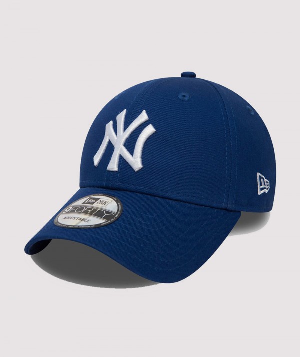 New Era Cappellino 9FORTY Regolabile New York Yankees Essential Blu Unisex