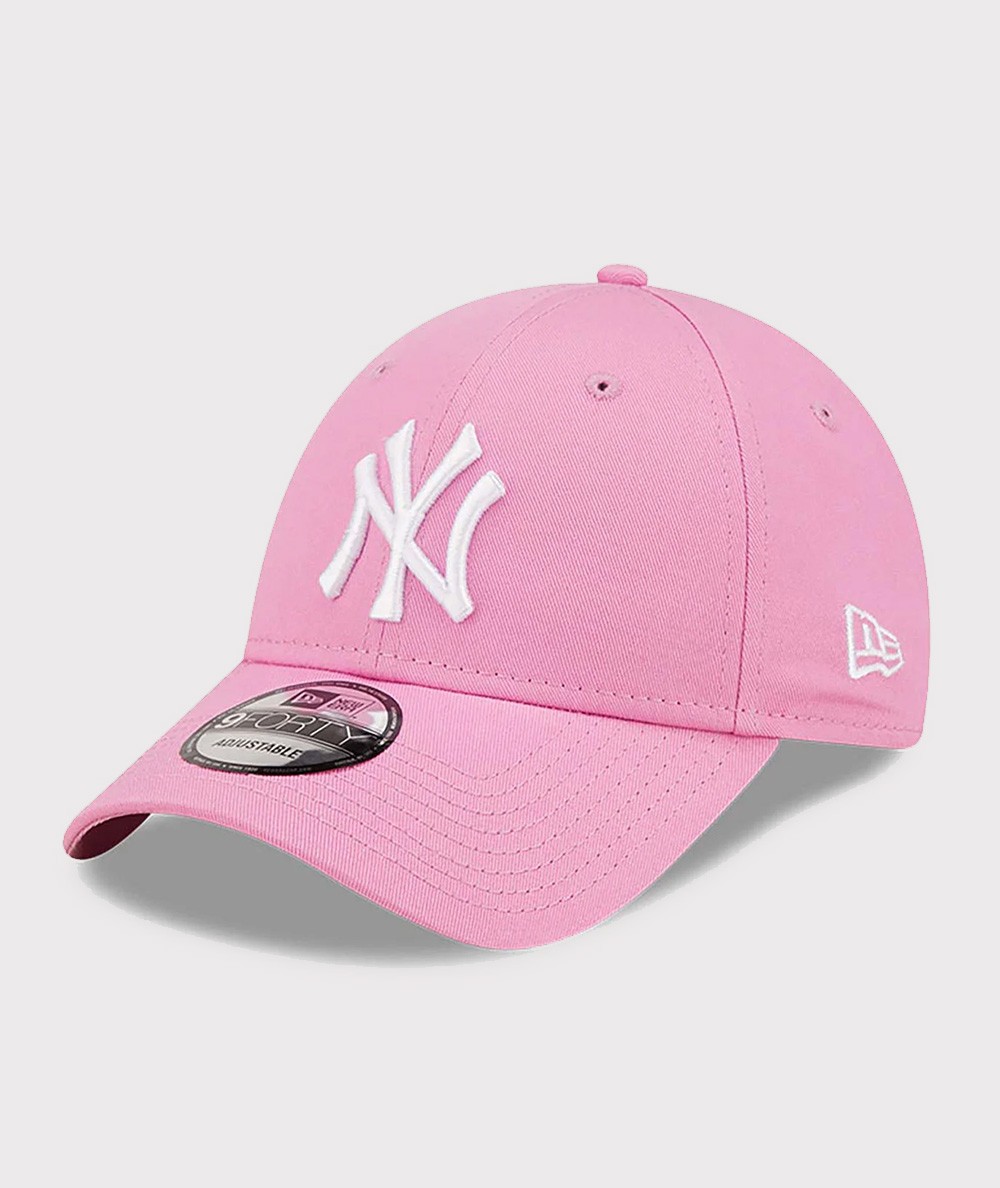 New Era Cappellino 9FORTY Regolabile New York Yankees League Essential Rosa
