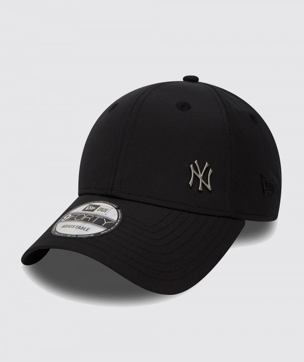 New Era Cappellino 9FORTY Regolabile New York Yankees Flawless nero Unisex