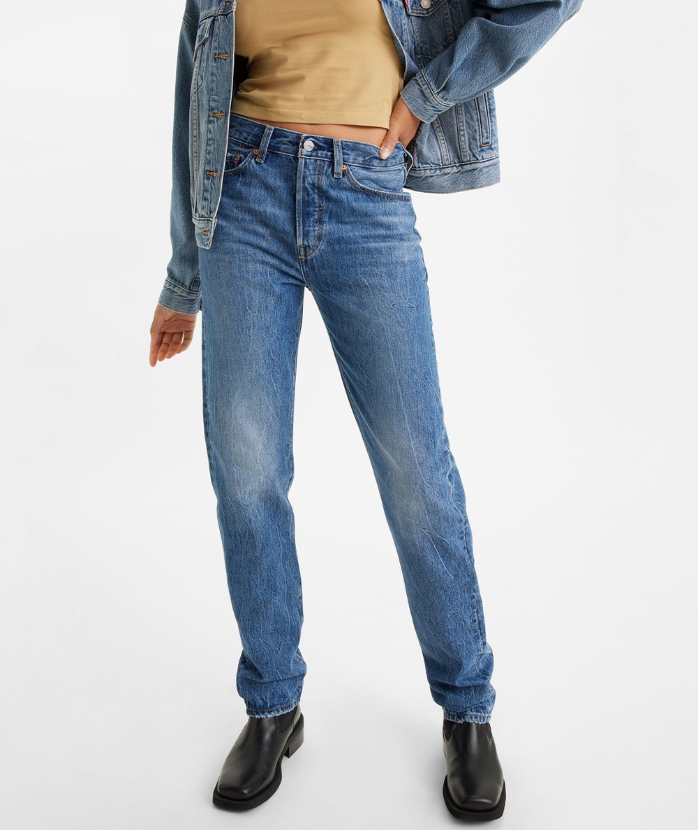 Levi's Jeans 501® '81 Staight Fit Medium blu Denim Donna