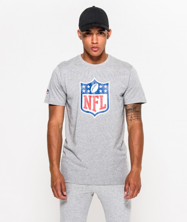 New Era T-shirt NFL Logo grigia Uomo