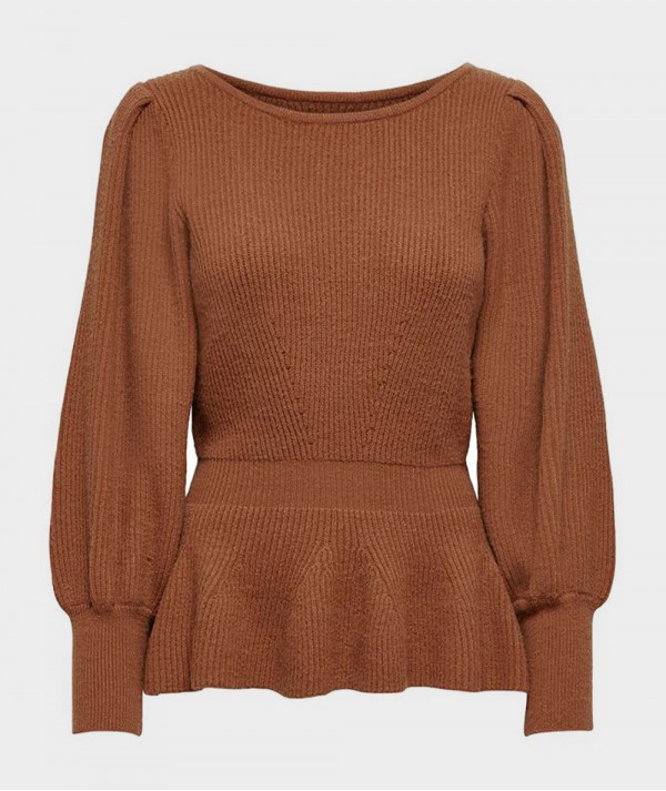 Only Pullover ONLOLINA Donna - ginger bread/pumice stone