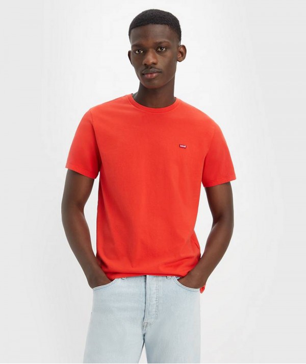 Levi's® T-Shirt Original Housemark Valiant Poppy-Red Uomo