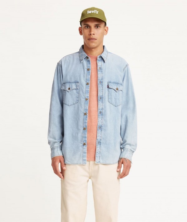 Levi's® Camicia di Jeans Relaxed Fit Western Uomo