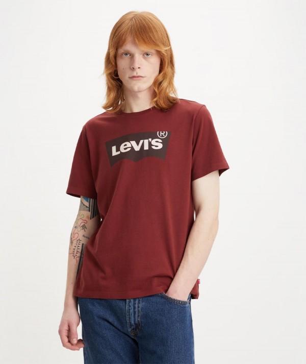 Levi's® T-shirt Graphic Crewneck Rossa Uomo