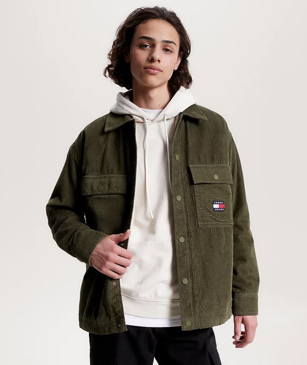 Tommy Jeans Giacca Sherpa in velluto a coste Uomo