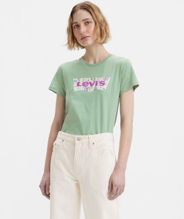 Levi's® T-Shirt The Perfect Tee Verde Donna