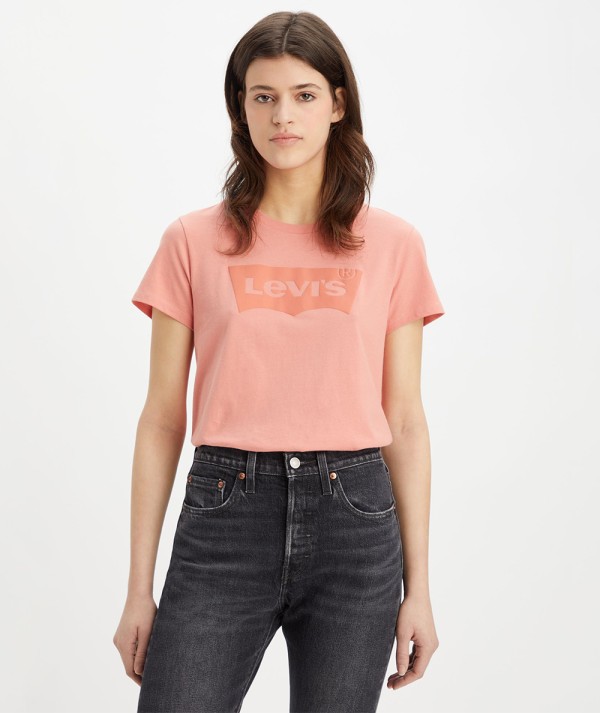 Levi's® T-Shirt The Perfect Tee Terra Cotta - Orange Donna
