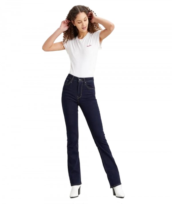 LEVI'S ® 725 Jeans HIGH RISE BOOTCUT donna - blu to the nine
