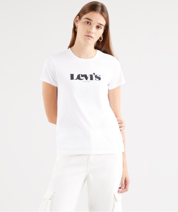 Levi's® T-Shirt The Perfect Tee Bianca Donna