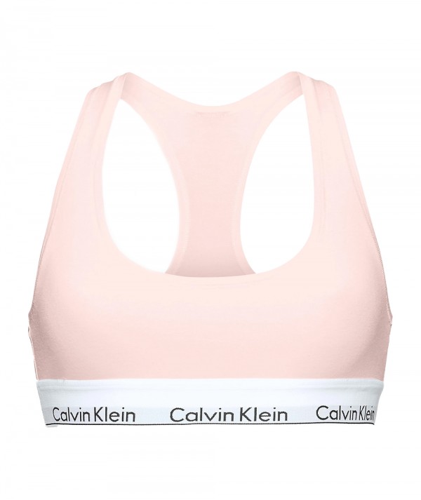 Calvin Klein Jeans Bralette Brasserie Underwear modern cotton rosa