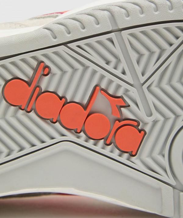 Diadora Sneakers Rebound Ace Wax Uomo Marshmallow/Rosso amore